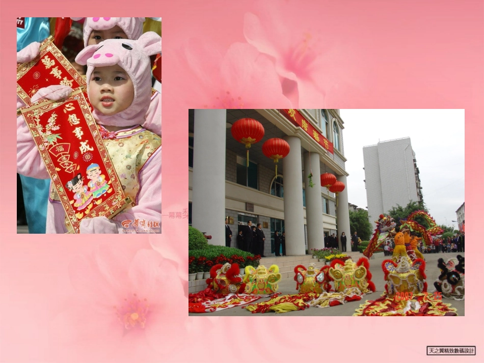 《你好！新年》PPT课件[西师大版四年级语文下册]_第3页
