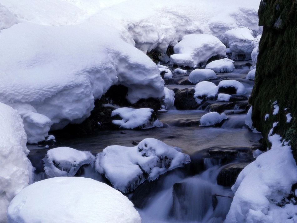 《松坊溪雪景》PPT课件[西师大版四年级语文下册]_第3页