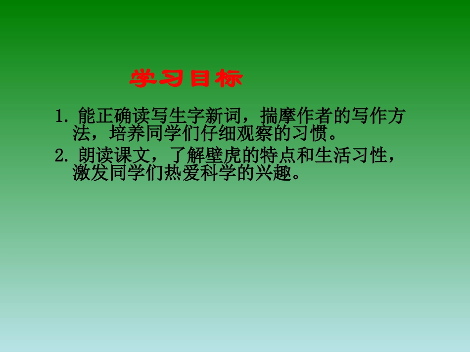 《飞檐走壁的虎将》PPT课件[西师大版四年级语文下册]_第2页