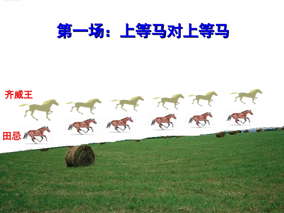 《田忌赛马》PPT课件[西师大版四年级语文下册]_第2页