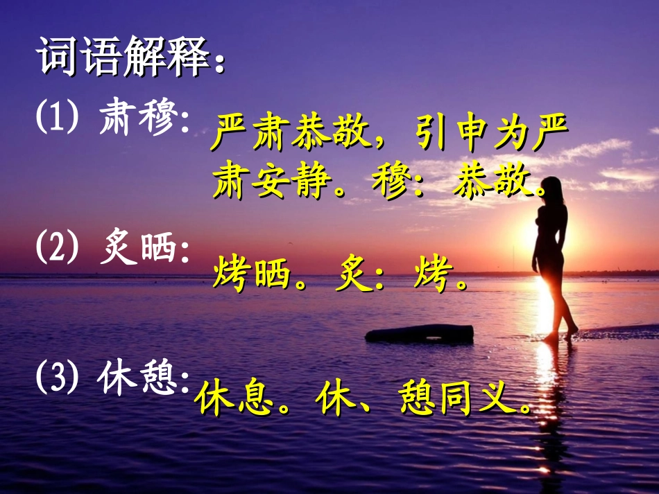 《海滨仲夏夜》PPT课件[西师大版五年级语文下册]_第3页
