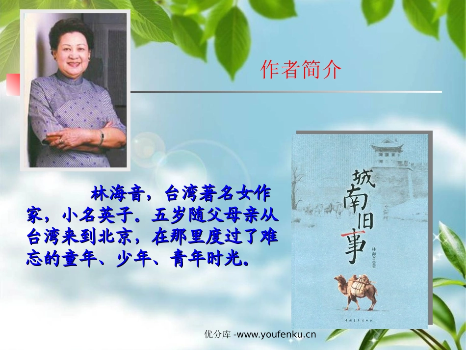 《冬阳·童年·骆驼队》PPT课件[西师大版六年级语文下册]_第2页