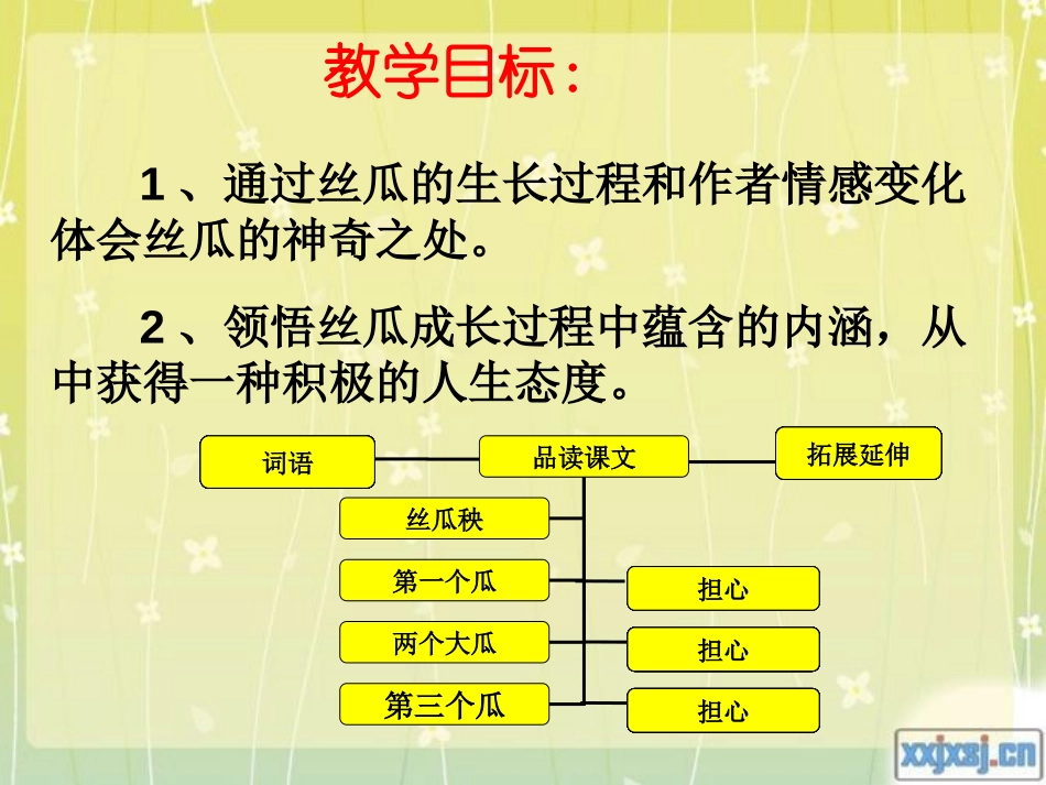 《神奇的丝瓜》PPT课件[西师大版六年级语文下册]_第2页