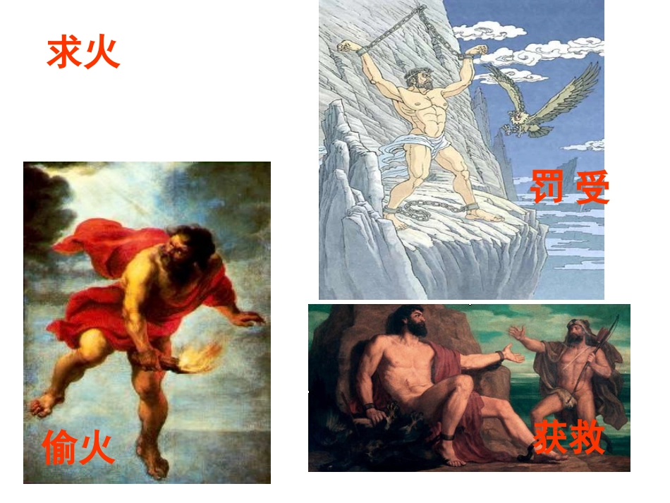 《天上偷来的火种》PPT课件[西师大版六年级语文下册]_第3页