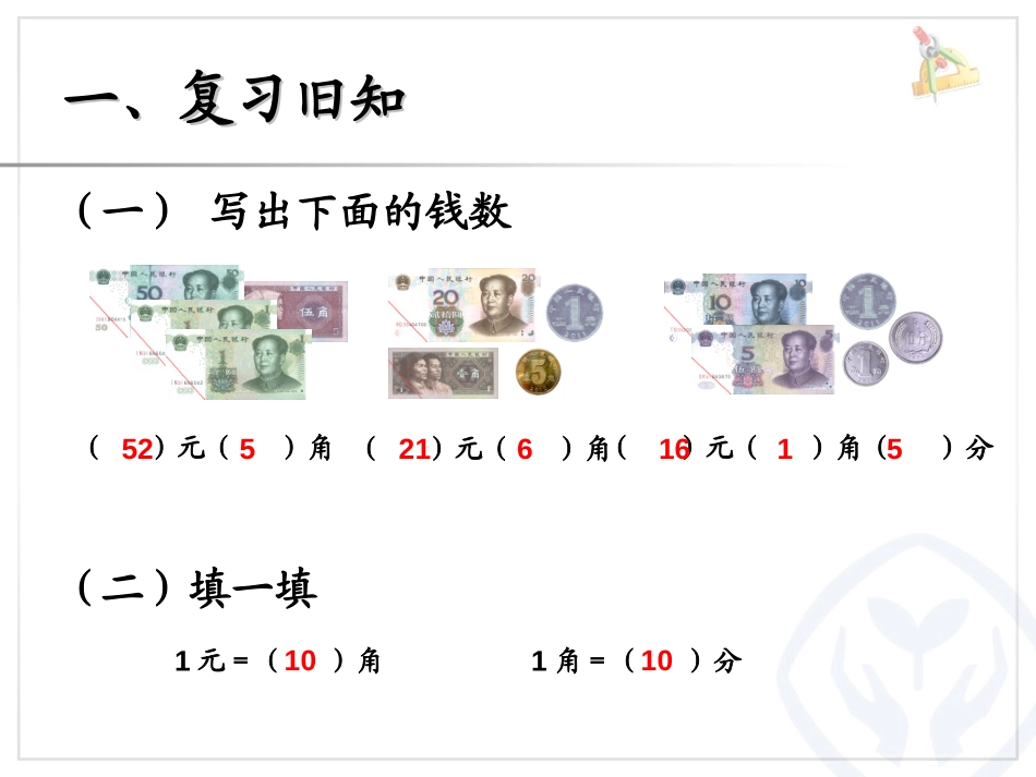 《简单的计算》认识人民币PPT课件[人教版一年级数学下册]_第2页