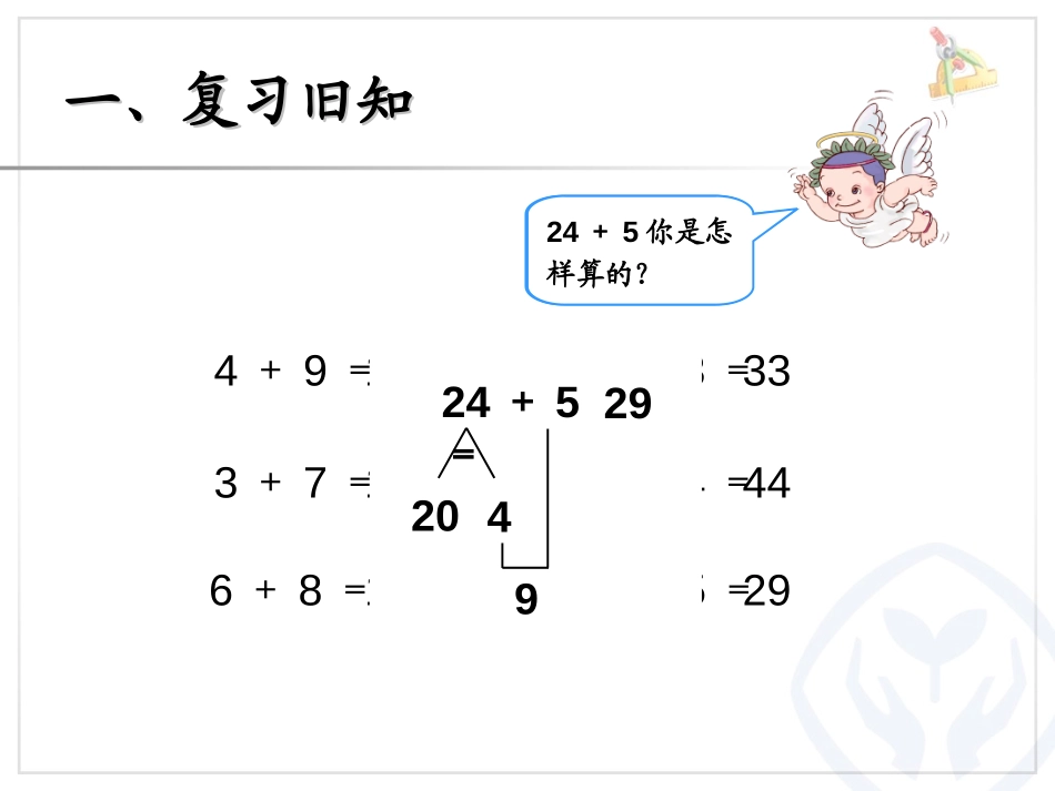 《两位数加一位数(进位)》100以内的加法和减法PPT课件_第2页