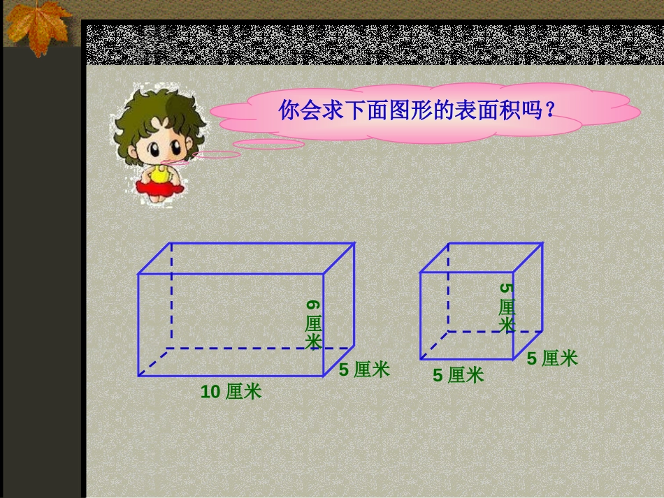 《长方体和正方体的表面积》长方体和正方体PPT课件_第2页