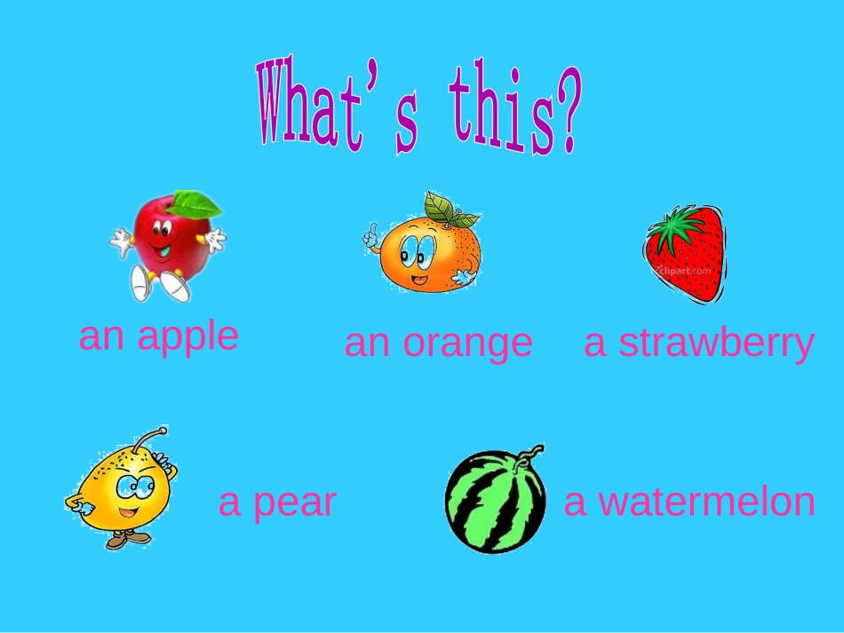 《Do you like pears》第二课时PPT课件_第3页