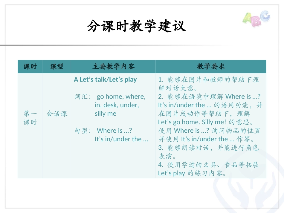 《Where is my car?》教学建议PPT课件_第2页