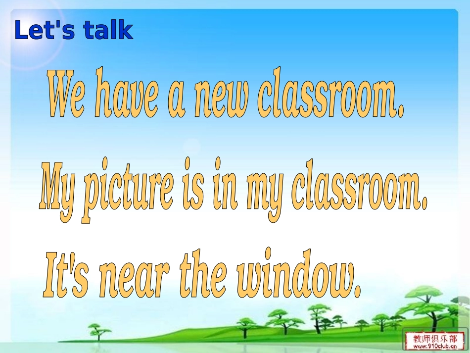 《My classroom》第一课时PPT课件[人教版四年级英语]_第3页