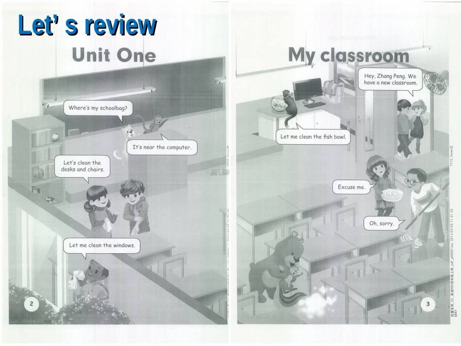 《My classroom》第五课时PPT课件[人教版四年级英语]_第2页