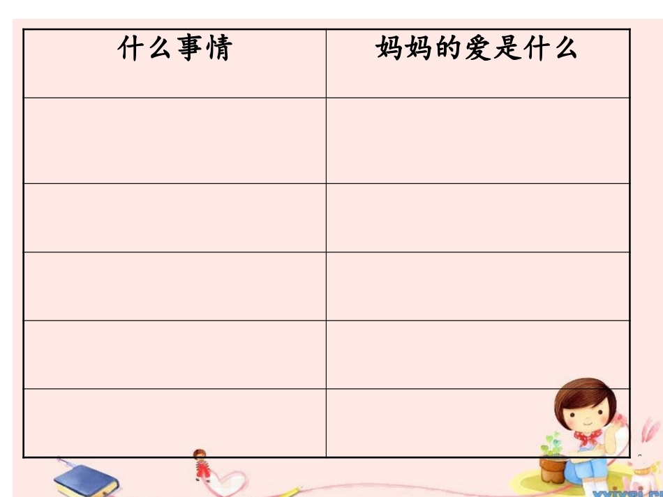 《妈妈的爱》PPT课件[北师大版二年级语文下册]_第3页