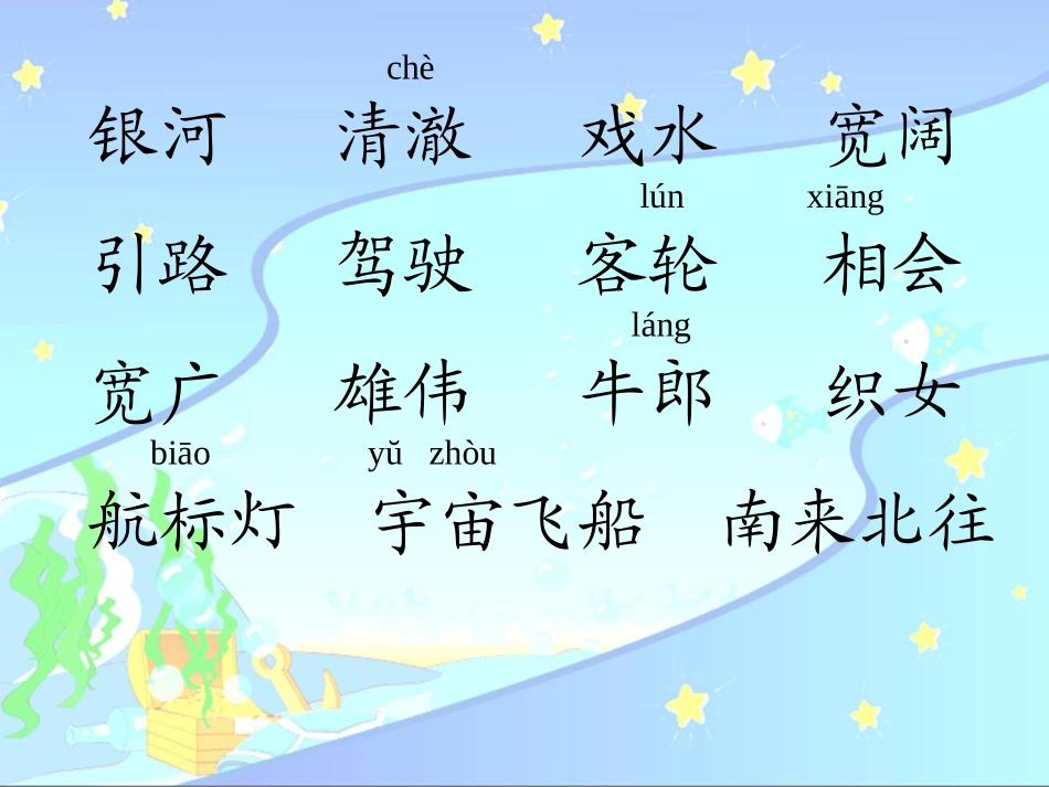 《问银河》PPT课件[苏教版二年级语文下册]_第2页