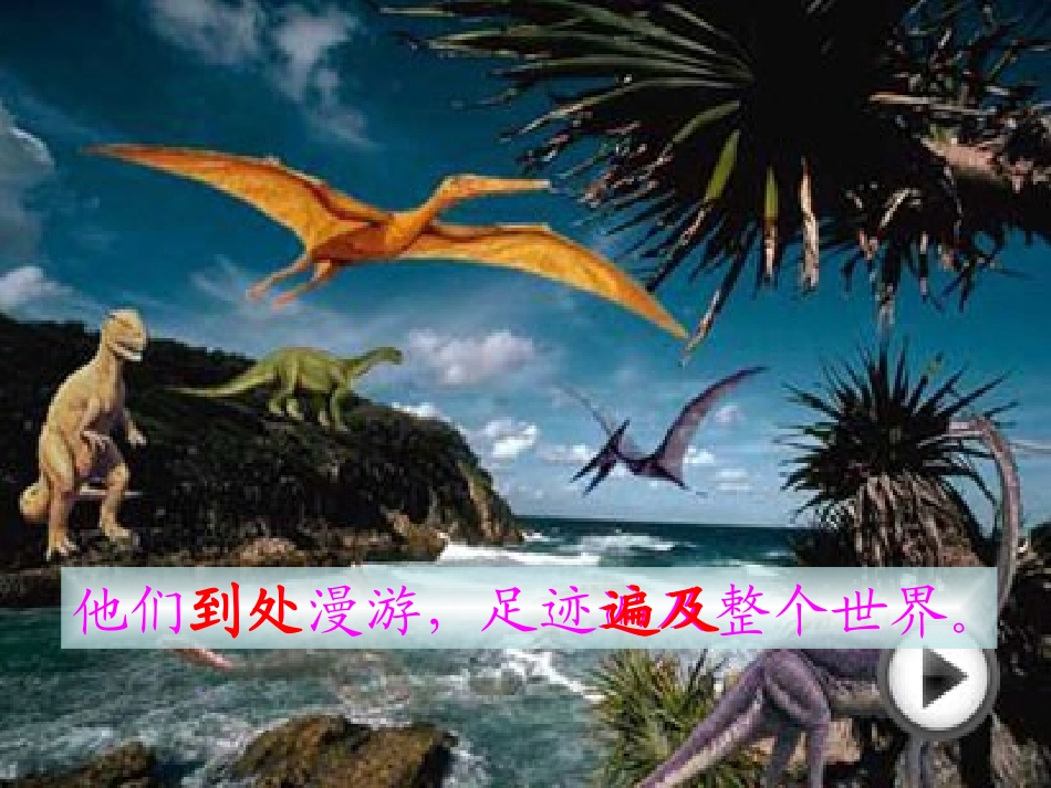 《恐龙》PPT课件[苏教版三年级语文下册]_第2页