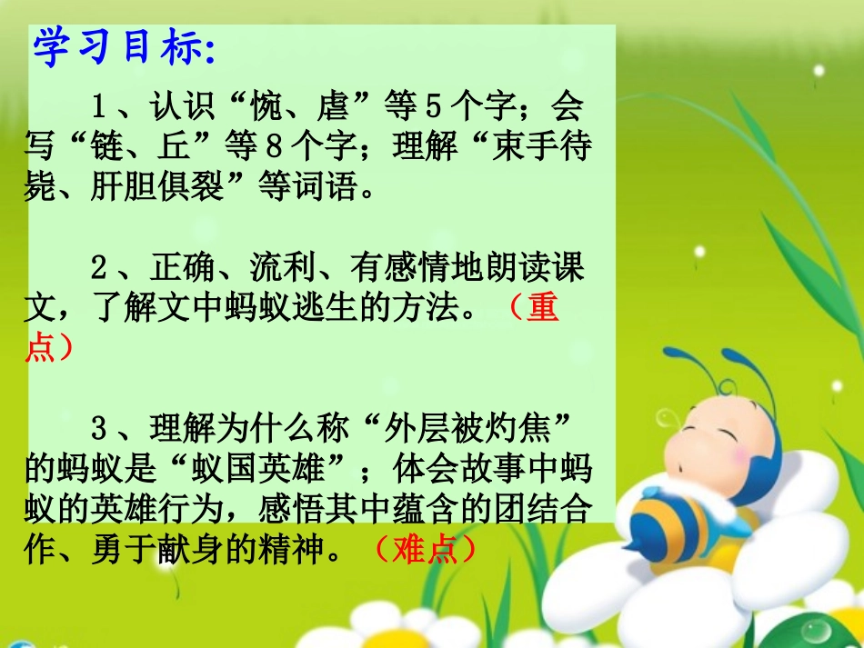 《生命的壮歌》PPT课件[苏教版四年级语文下册]_第2页