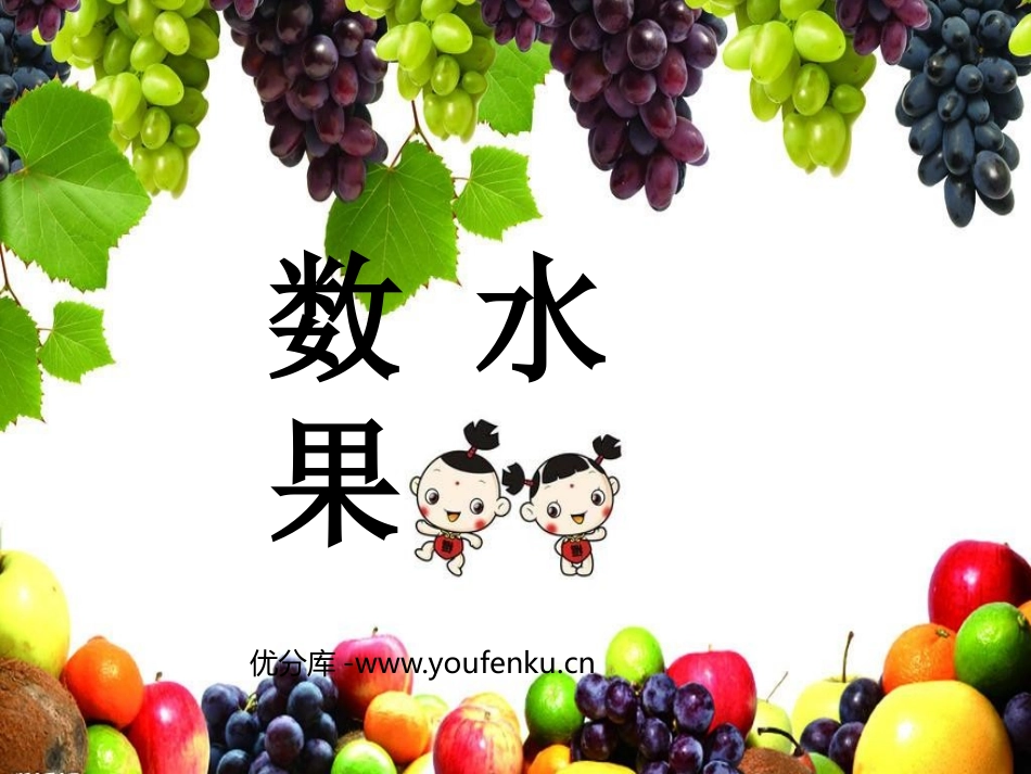 《数水果》PPT课件[西师大版二年级语文下册]_第1页