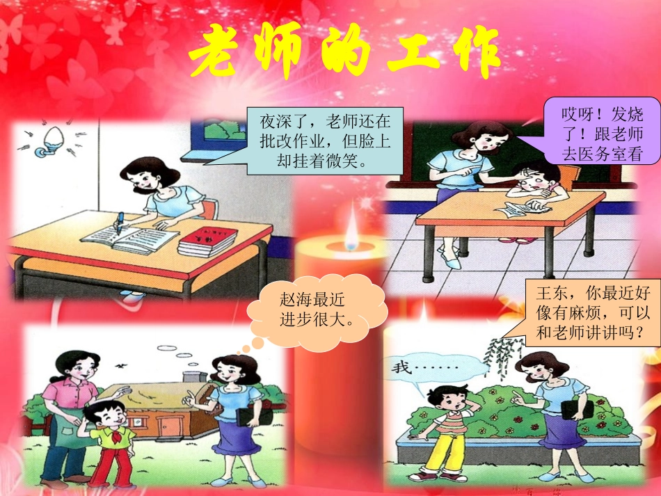 《我心中的老师》PPT课件[二年级美术下册]_第2页