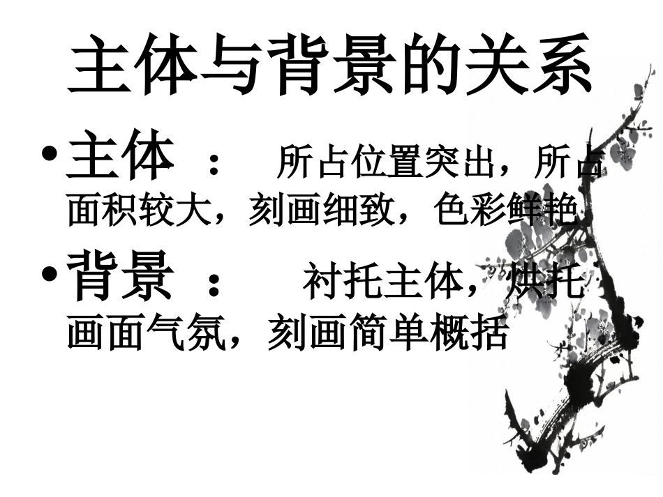 《主体与背景》PPT课件[四年级美术下册]_第2页