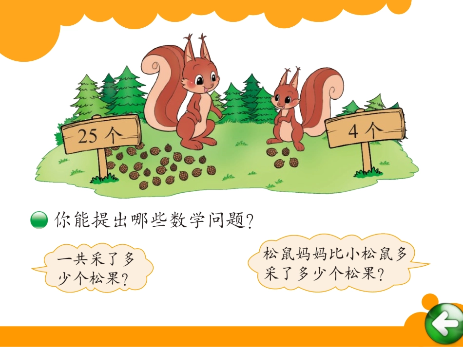 《采松果》加与减PPT课件[北师大版一年级数学下册]_第2页