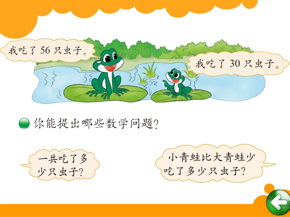 《青蛙吃虫子》加与减PPT课件[北师大版一年级数学下册]_第2页