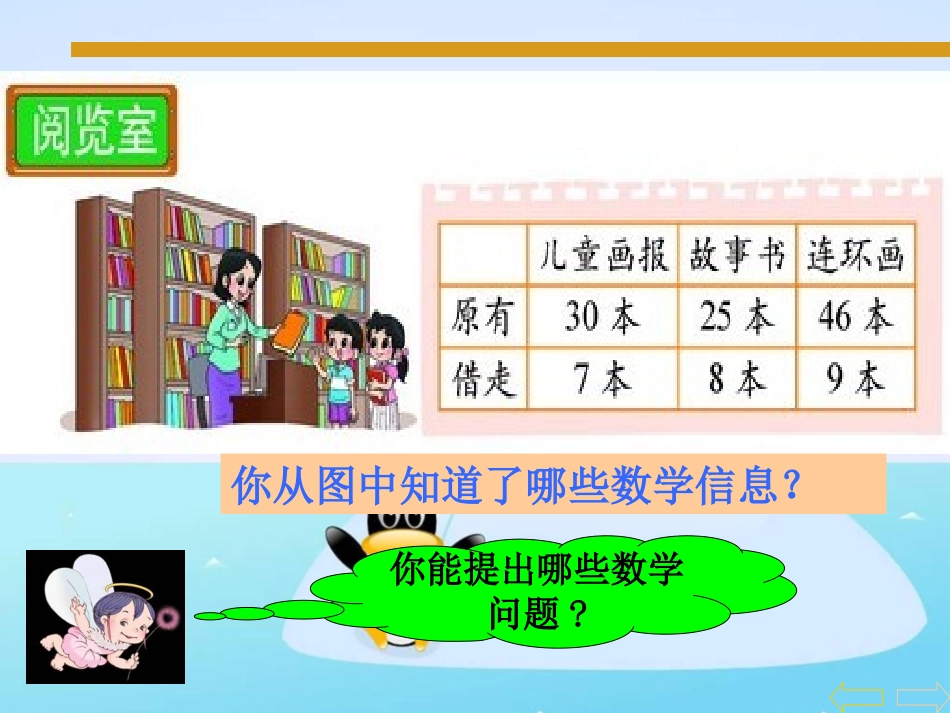 《阅览室》加与减PPT课件[北师大版一年级数学下册]_第3页