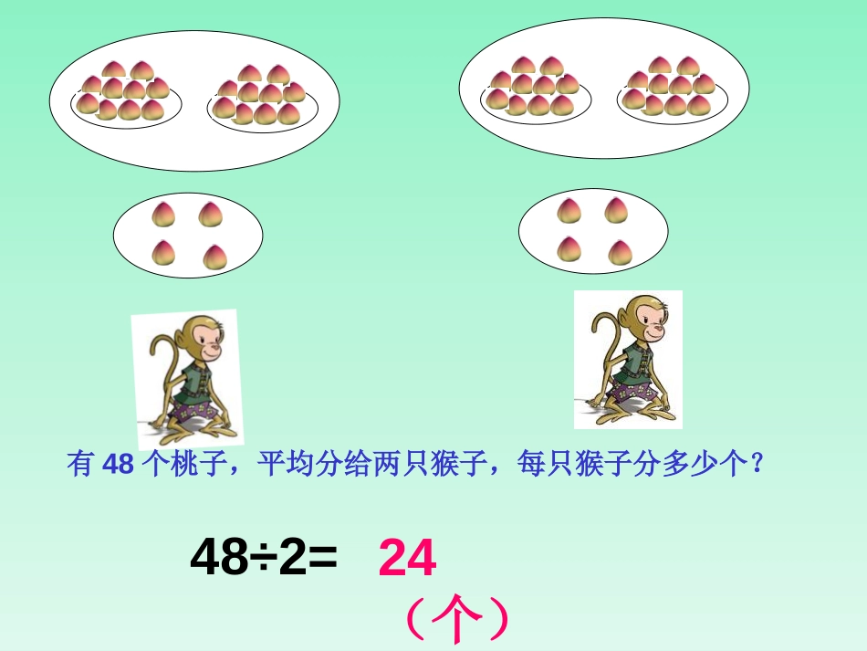 《分桃子》除法PPT课件[北师大版三年级数学下册]_第3页