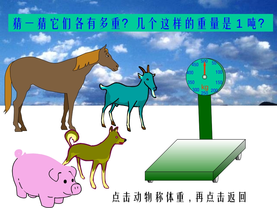 《1吨有多重》千克克吨PPT课件[北师大版三年级数学下册]_第2页