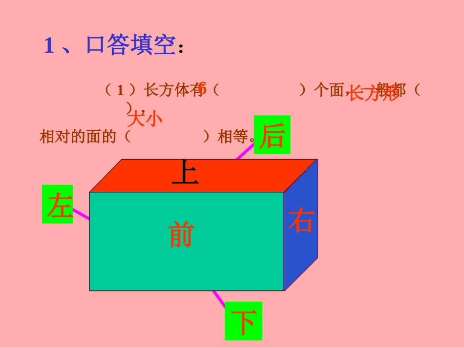 《长方体和正方体的表面积》长方体PPT课件[北师大版五年级数学]_第2页