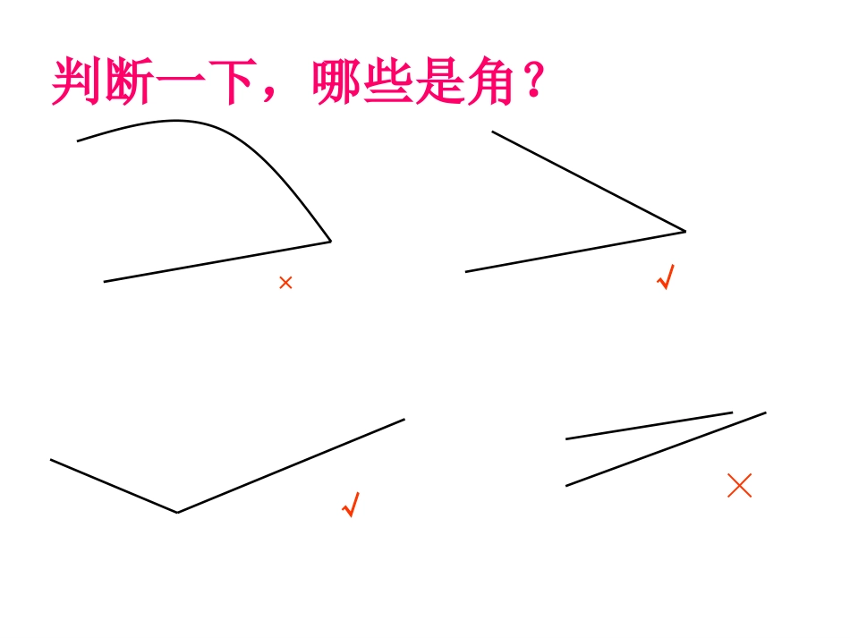 《认识直角、锐角、钝角》角的初步认识PPT课件[苏教版二年级数学]_第3页