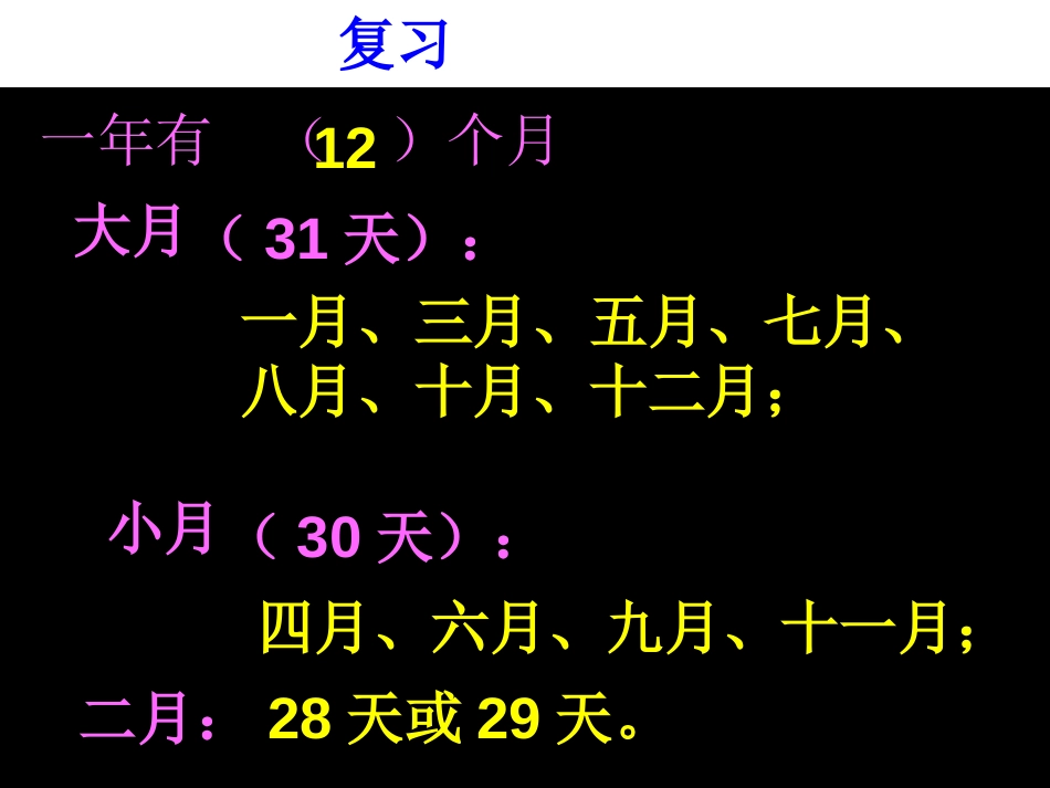 《平年和闰年》年月日PPT课件[苏教版三年级数学下册]_第1页