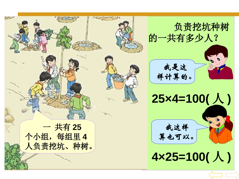 《乘法运算定律》运算律PPT课件[苏教版四年级数学下册]_第3页