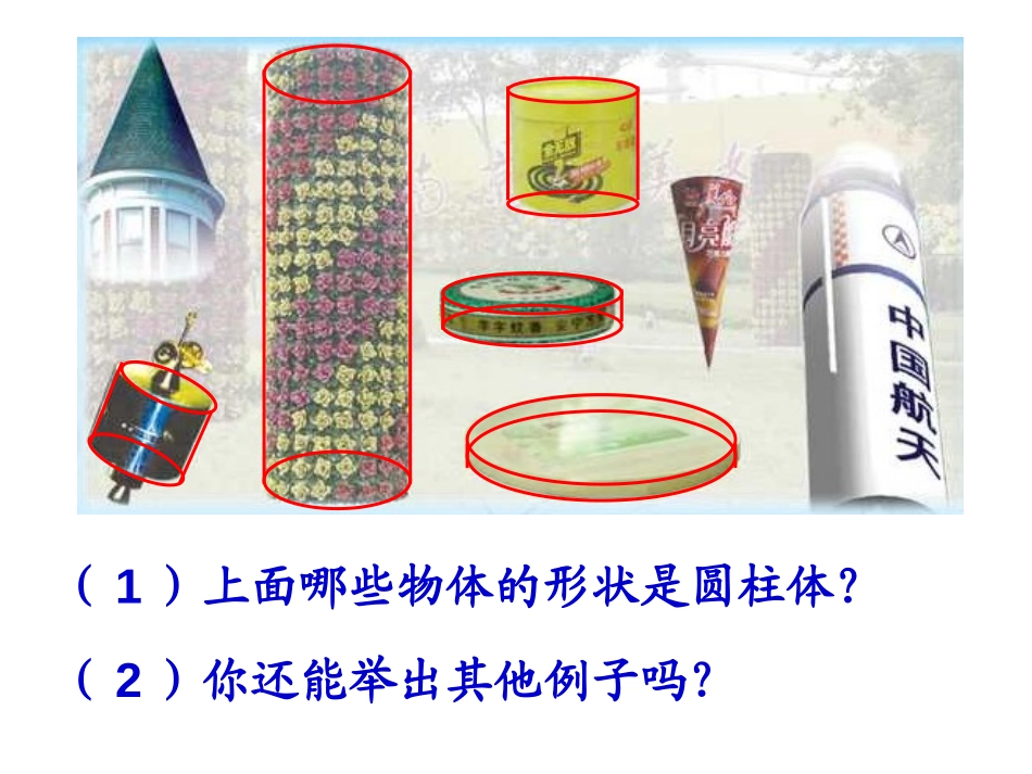 《圆柱和圆锥的认识》圆柱和圆锥PPT课件[苏教版六年级数学]_第3页
