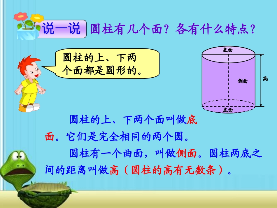 《圆柱的表面积》圆柱和圆锥PPT课件[苏教版六年级数学下册]_第3页
