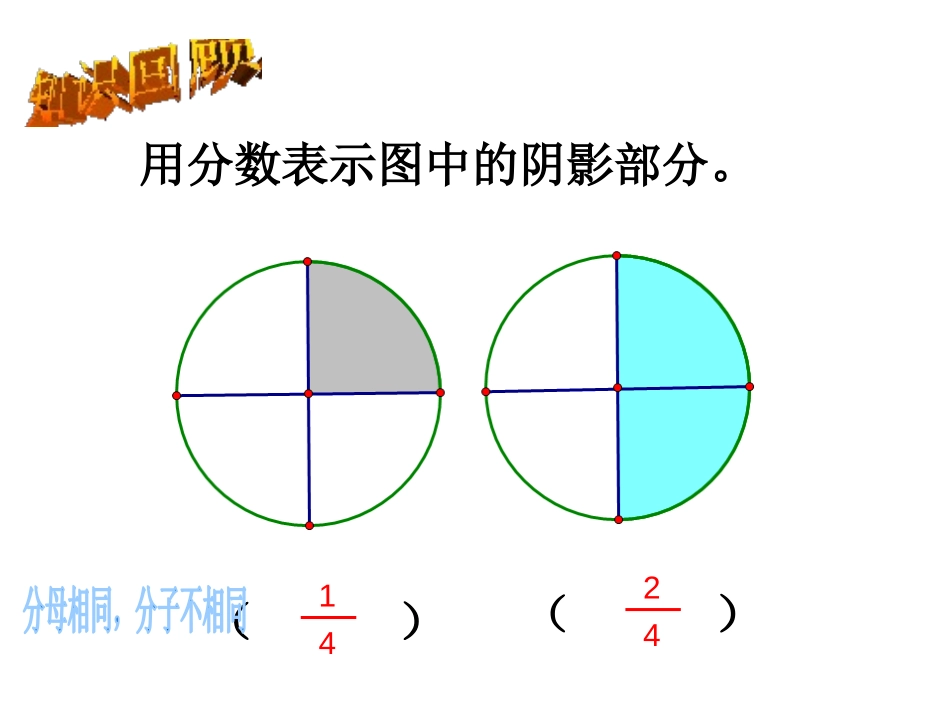 《分数的大小比较》分数PPT课件[西师大版五年级数学下册]_第3页