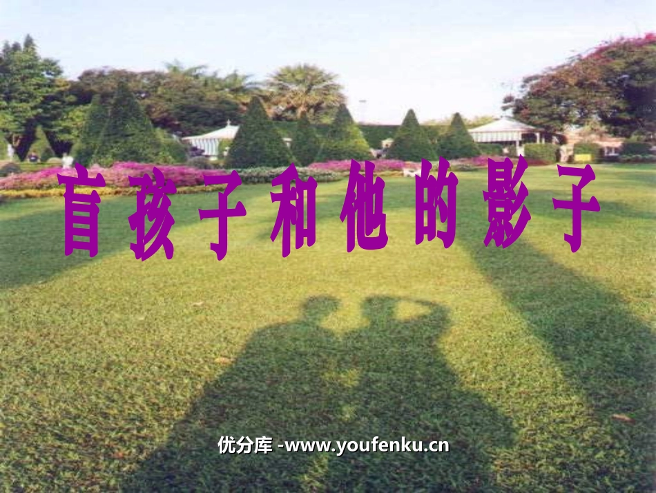 《盲孩子和他的影子》PPT课件[部编版七年级语文上册]_第1页