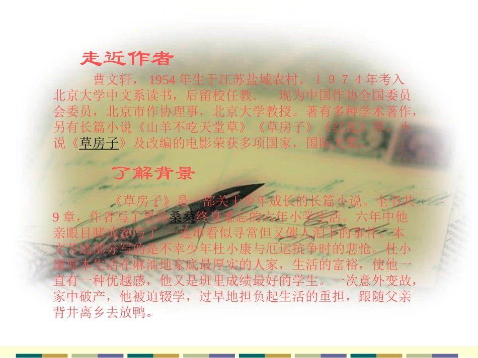 《孤独之旅》PPT课件[部编版九年级语文上册]_第2页