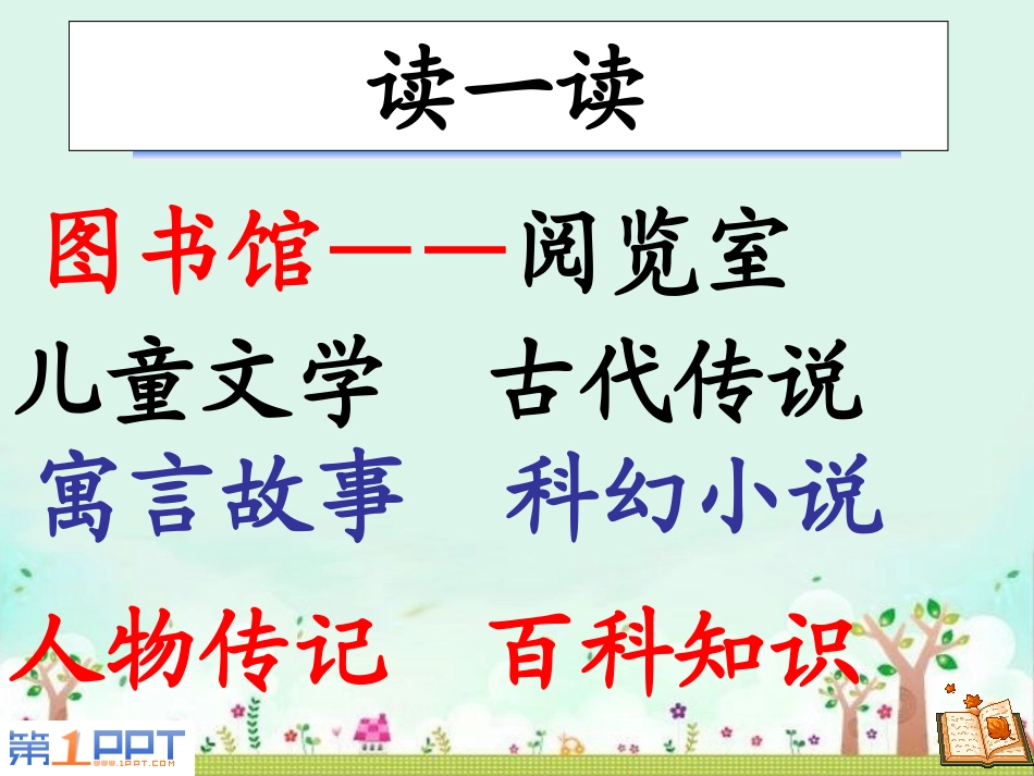 《书的世界》PPT课件[北师大版二年级语文上册]_第3页