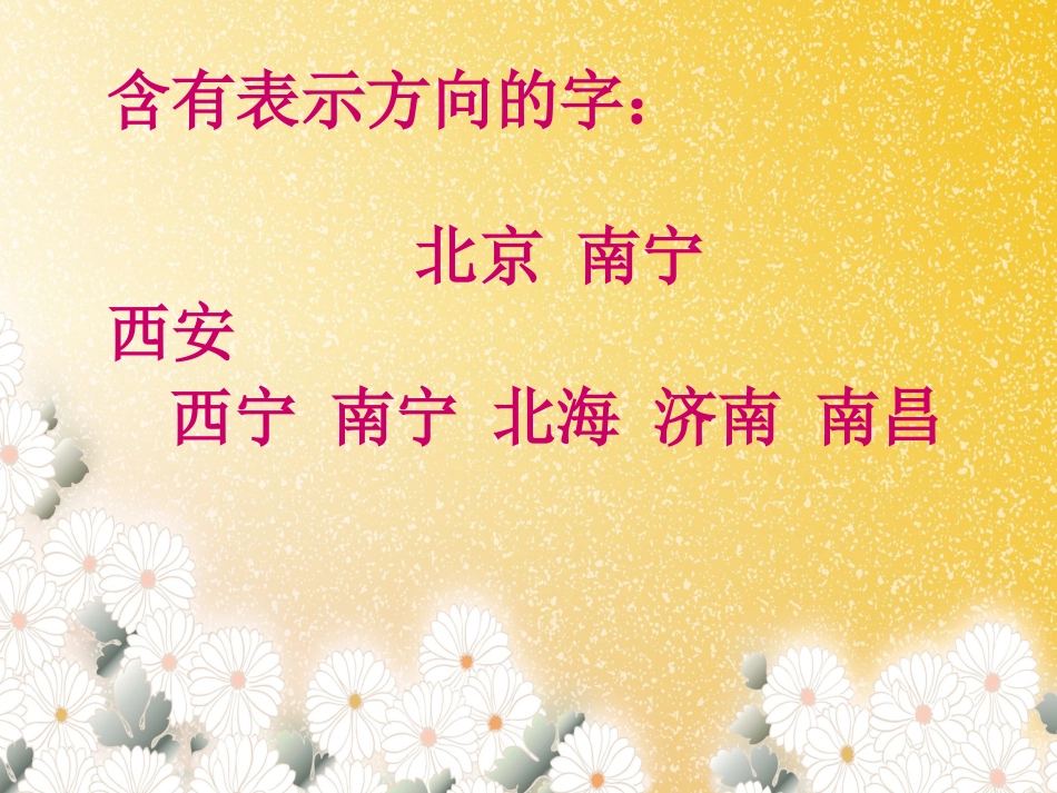 《地名》PPT课件[北师大版四年级语文上册]_第3页
