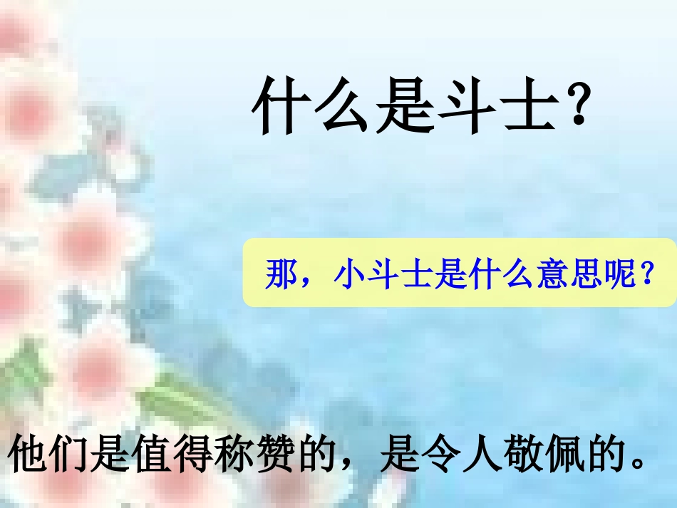 《艾滋病小斗士》PPT课件[苏教版五年级语文上册]_第2页
