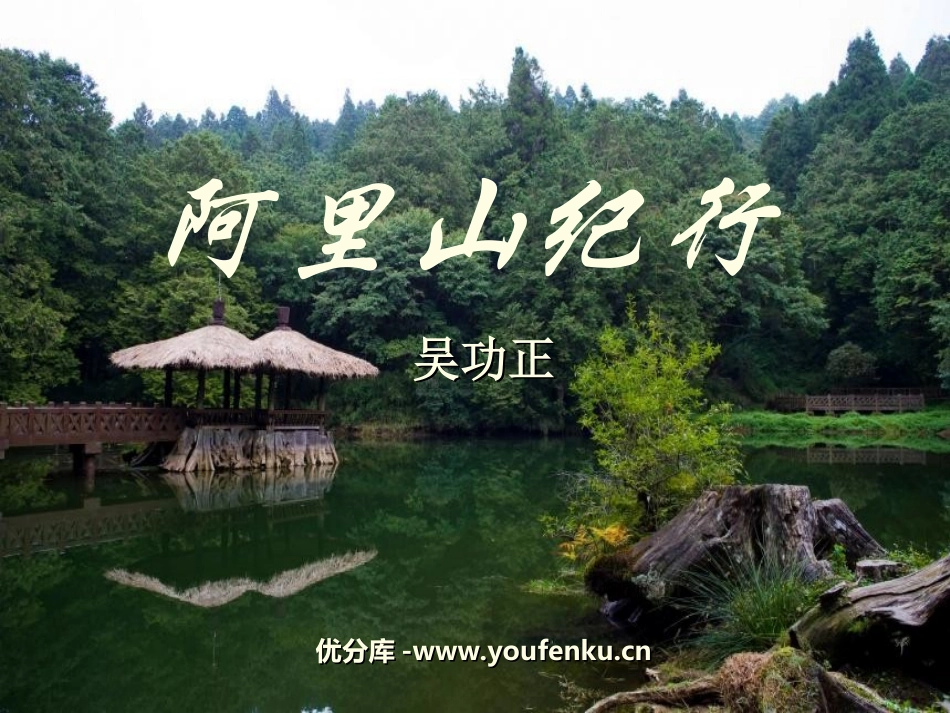 《阿里山纪行》PPT课件[苏教版八年级语文上册]_第1页
