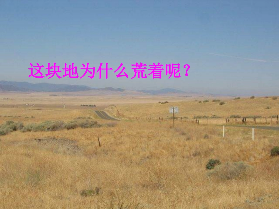 《荒地》PPT课件[西师大版一年级语文上册]_第2页
