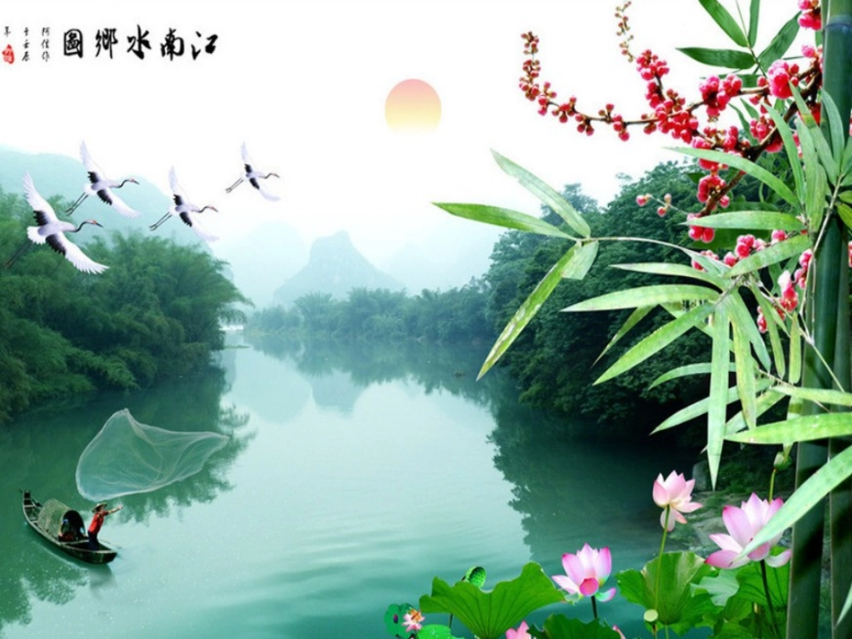《江南》PPT课件[西师大版一年级语文上册]_第3页