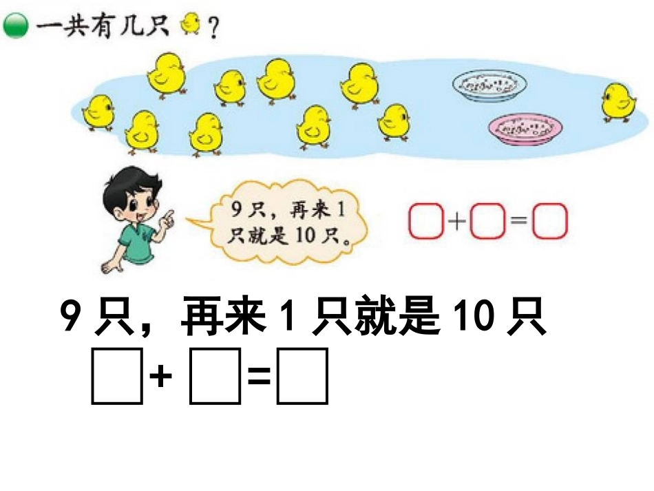 《小鸡吃食》加与减PPT课件[北师大版一年级数学上册]_第3页
