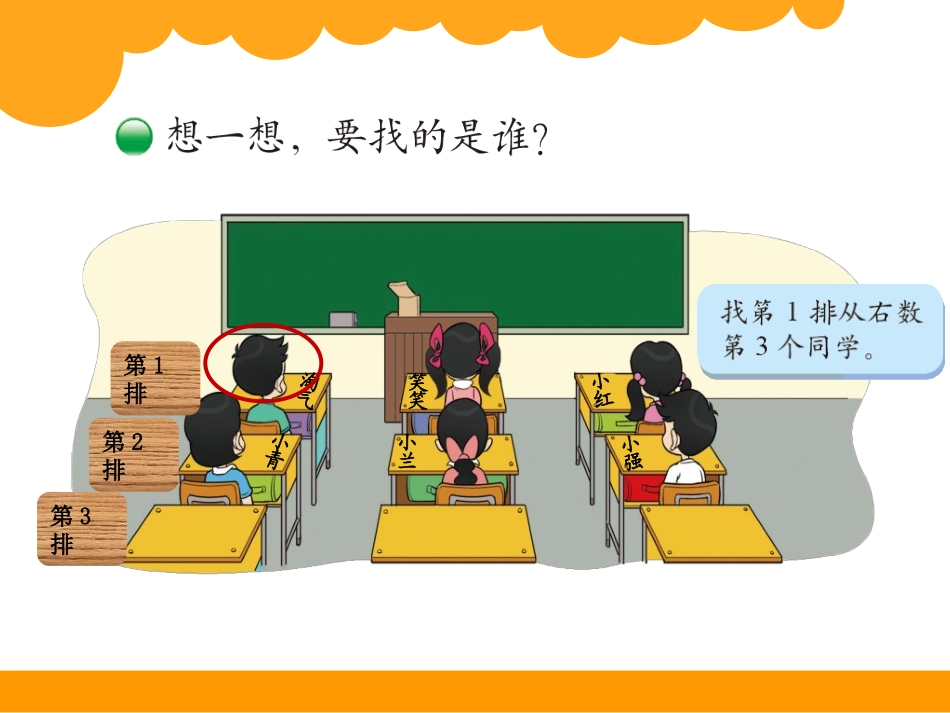 《教室》位置与顺序PPT课件[北师大版一年级数学上册]_第2页