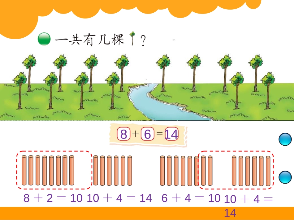 《有几棵树》加与减PPT课件[北师大版一年级数学上册]_第2页