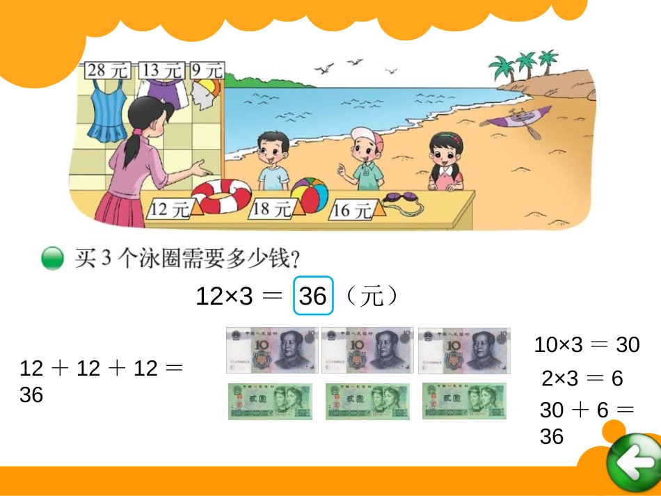 《需要多少钱》乘与除PPT课件[北师大版三年级数学上册]_第2页