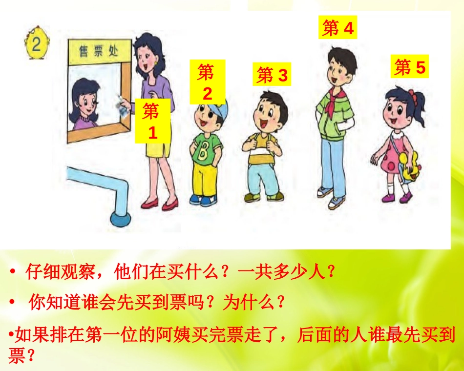 《认识几和第几》认识10以内的数PPT课件[苏教版一年级数学]_第2页