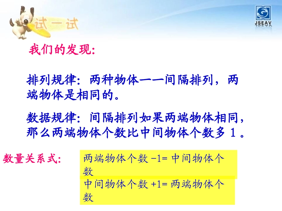 《间隔排列》解决问题的策略PPT课件[苏教版三年级数学上册]_第2页