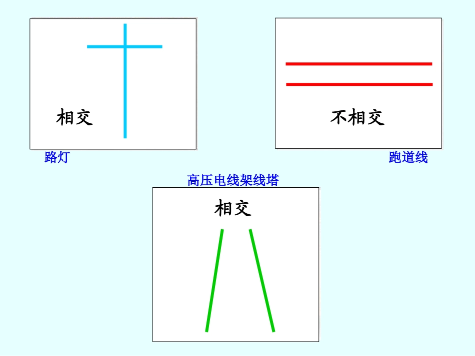 《认识平行》平行和相交PPT课件[苏教版四年级数学上册]_第2页