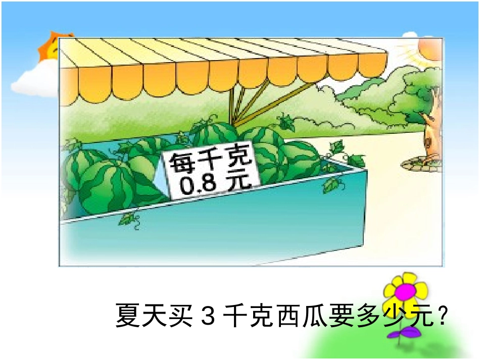 《小数乘整数》小数乘法和除法PPT课件[苏教版五年级数学]_第3页